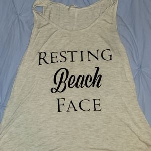 Beach tank top